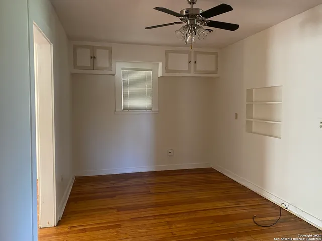 wooden floor in an empty room