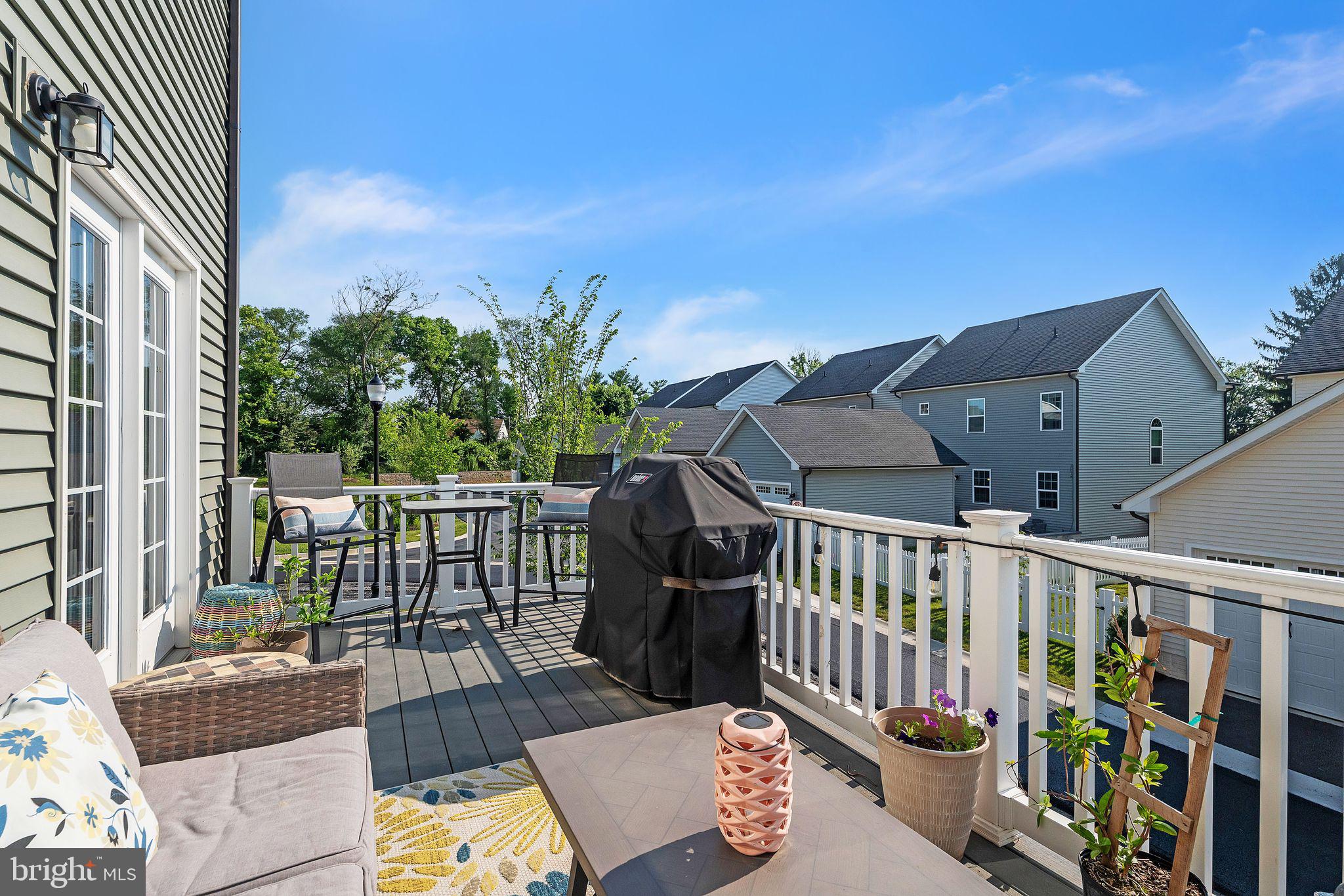 235 Edwin Road Frederick, MD 21702 - Photo 11 of 28 a view of a chairs on the roof deck