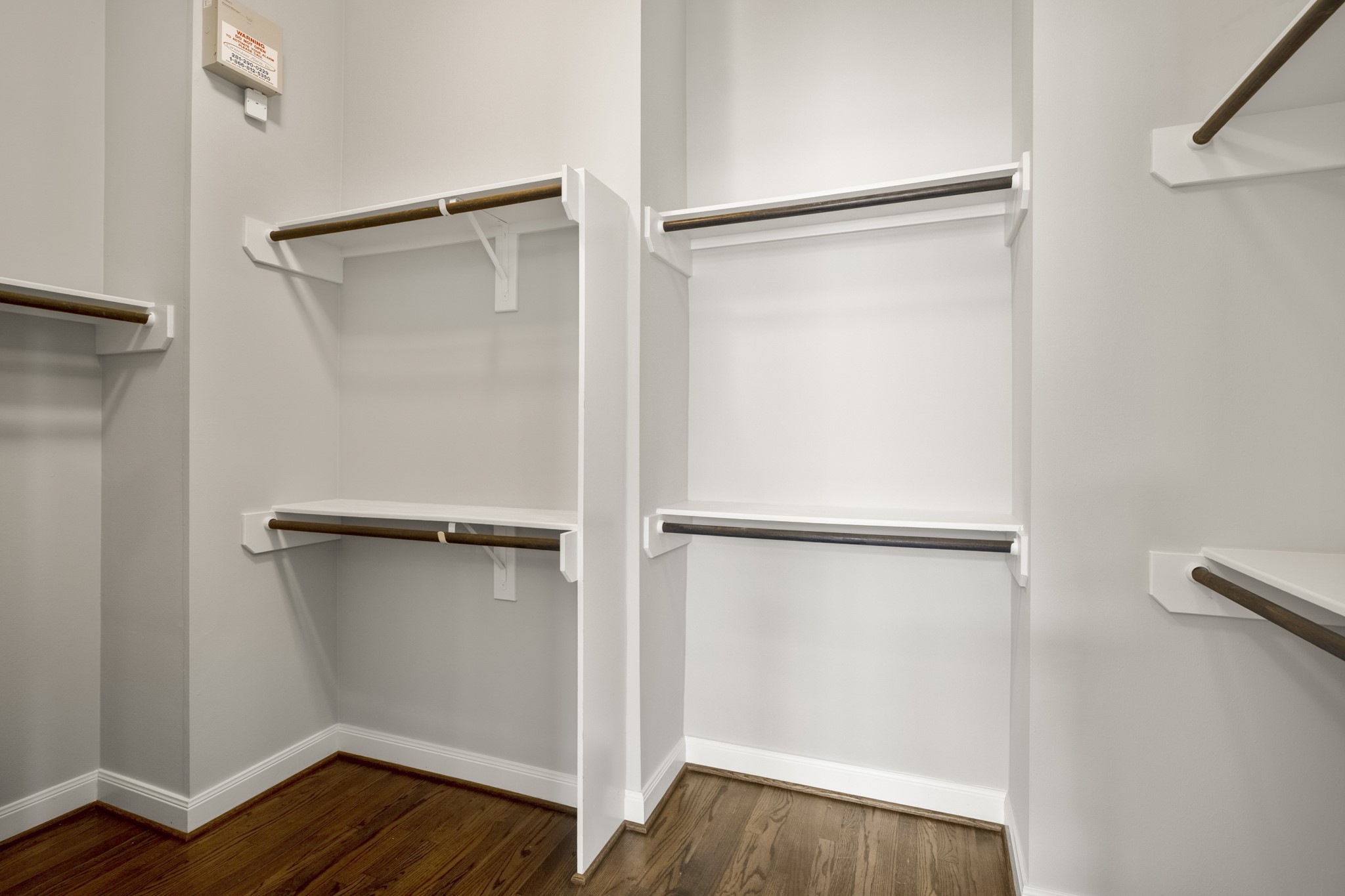 1032 West 26th Street, Unit D Houston, TX 77008 - Photo 39 of 42 a view of an empty walk in closet