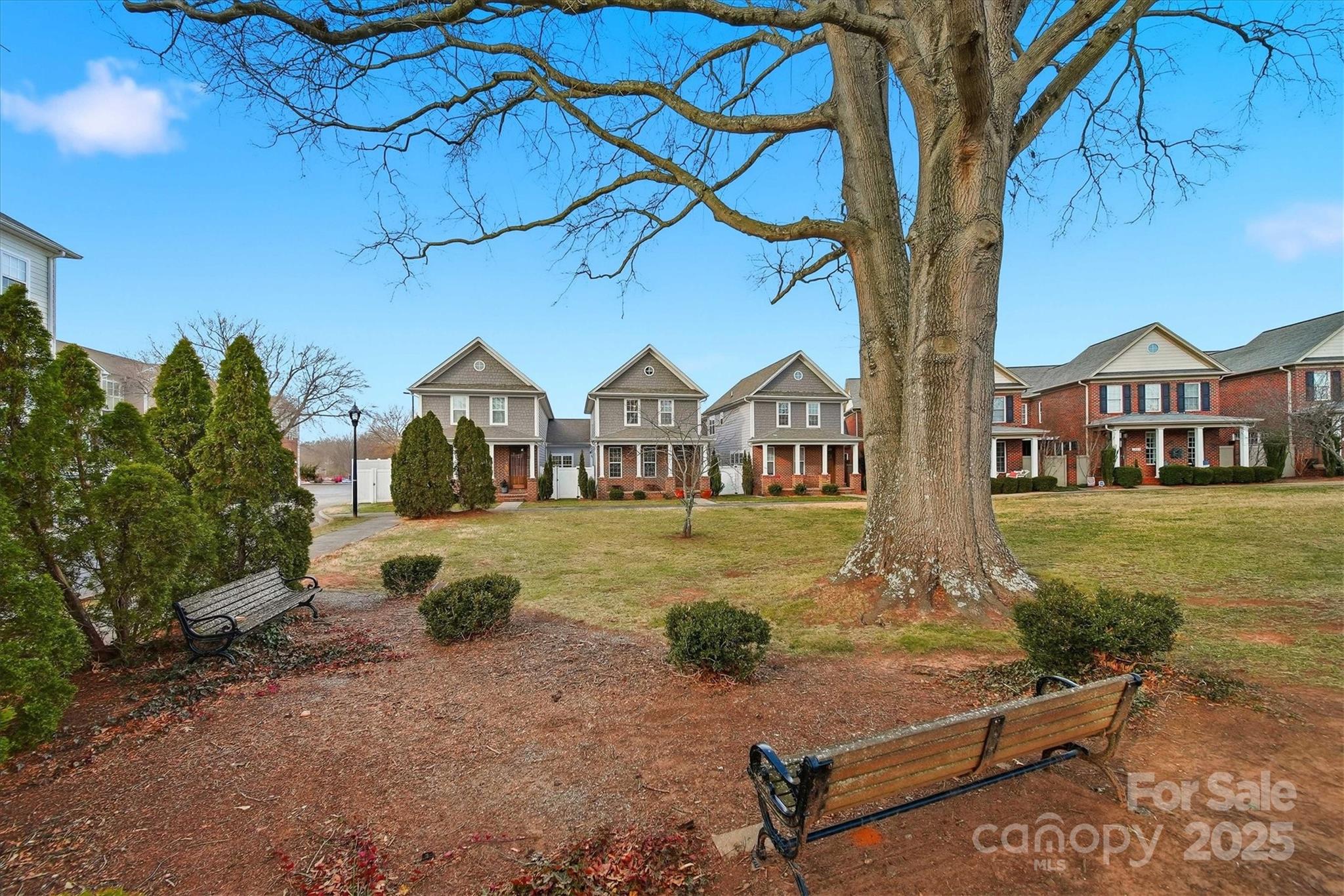 1449 North Center Street Hickory, NC 28601 - Photo 29 of 34 a front view of a house with garden