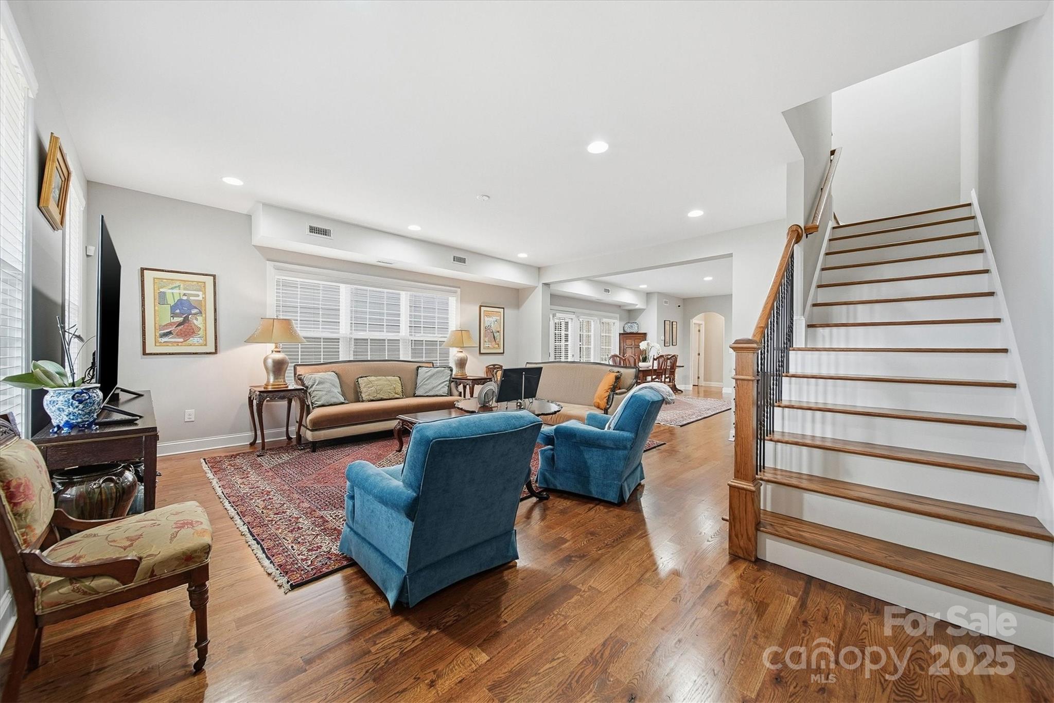 1449 North Center Street Hickory, NC 28601 - Photo 4 of 34 a living room with furniture and a wooden floor