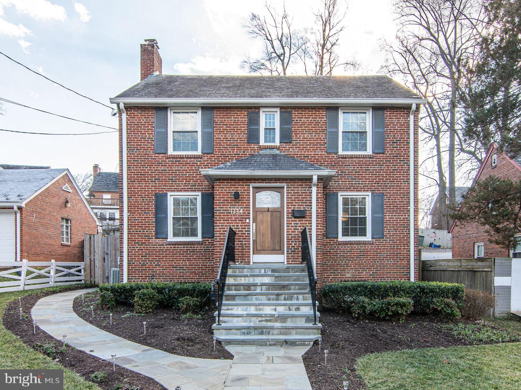 1334 Leegate Road Northwest Washington, DC 20012 - Photo 1 of 48 Front Exterior