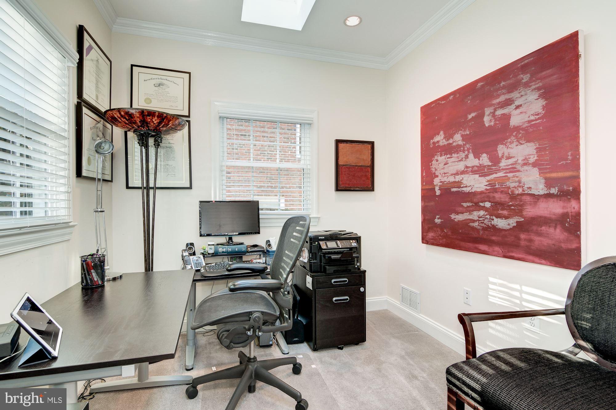 1334 Leegate Road Northwest Washington, DC 20012 - Photo 18 of 48 Home Office on main level