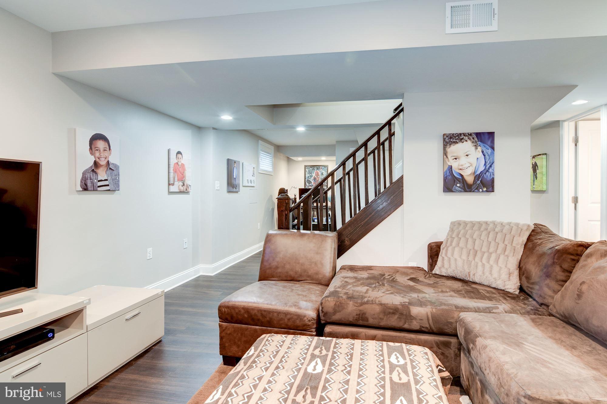 1334 Leegate Road Northwest Washington, DC 20012 - Photo 21 of 48 Family Room on lower level