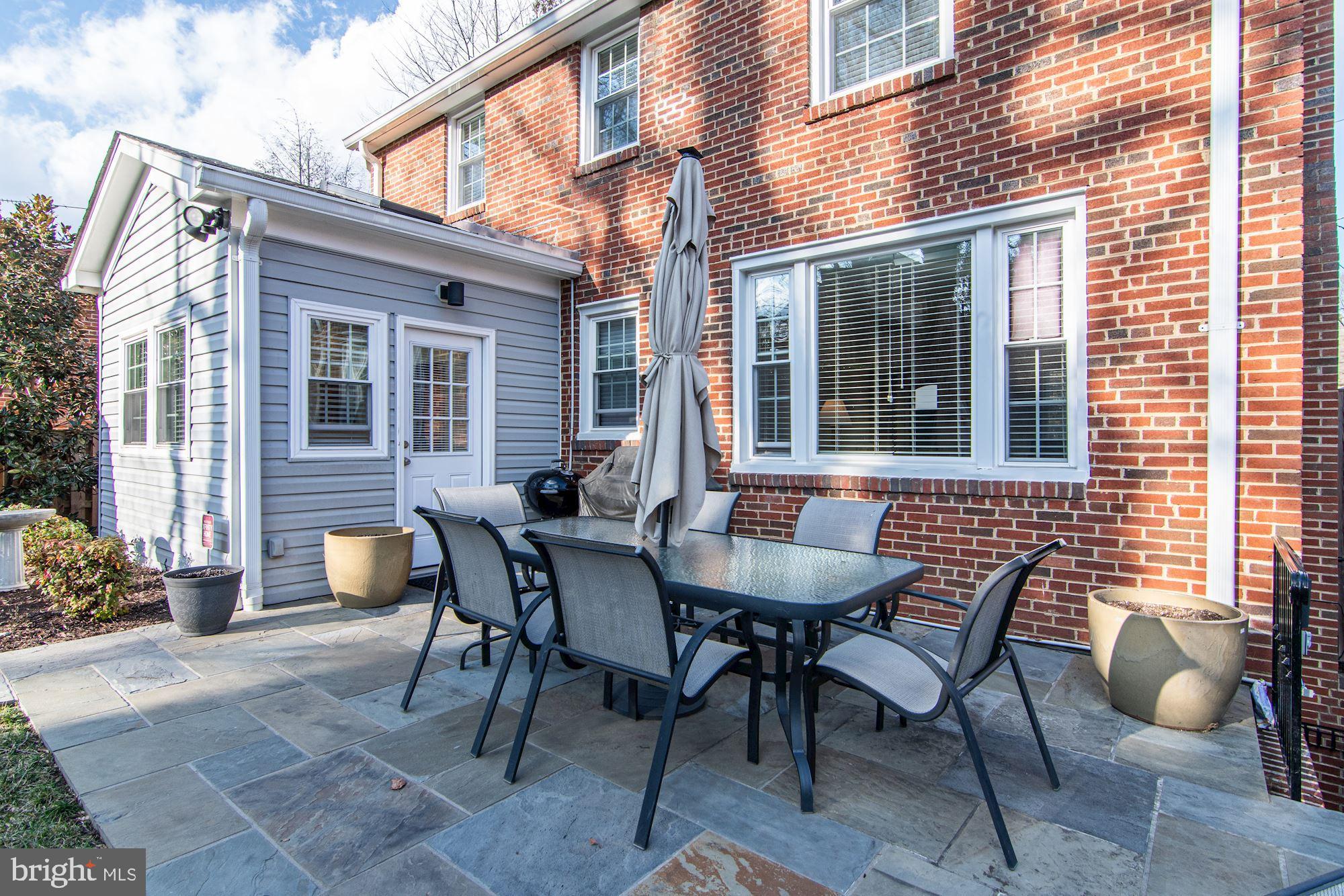 1334 Leegate Road Northwest Washington, DC 20012 - Photo 6 of 48 Flagstone Patio