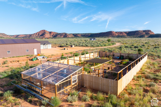 215 South Copper Road East Kanab, UT 84741 - Photo 4 of 41 Large fenced in garden and greenhouse