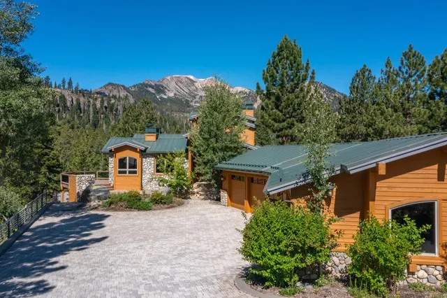 front view of a house with a street
