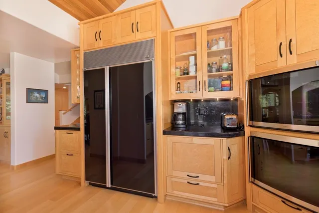 a view of front door of house