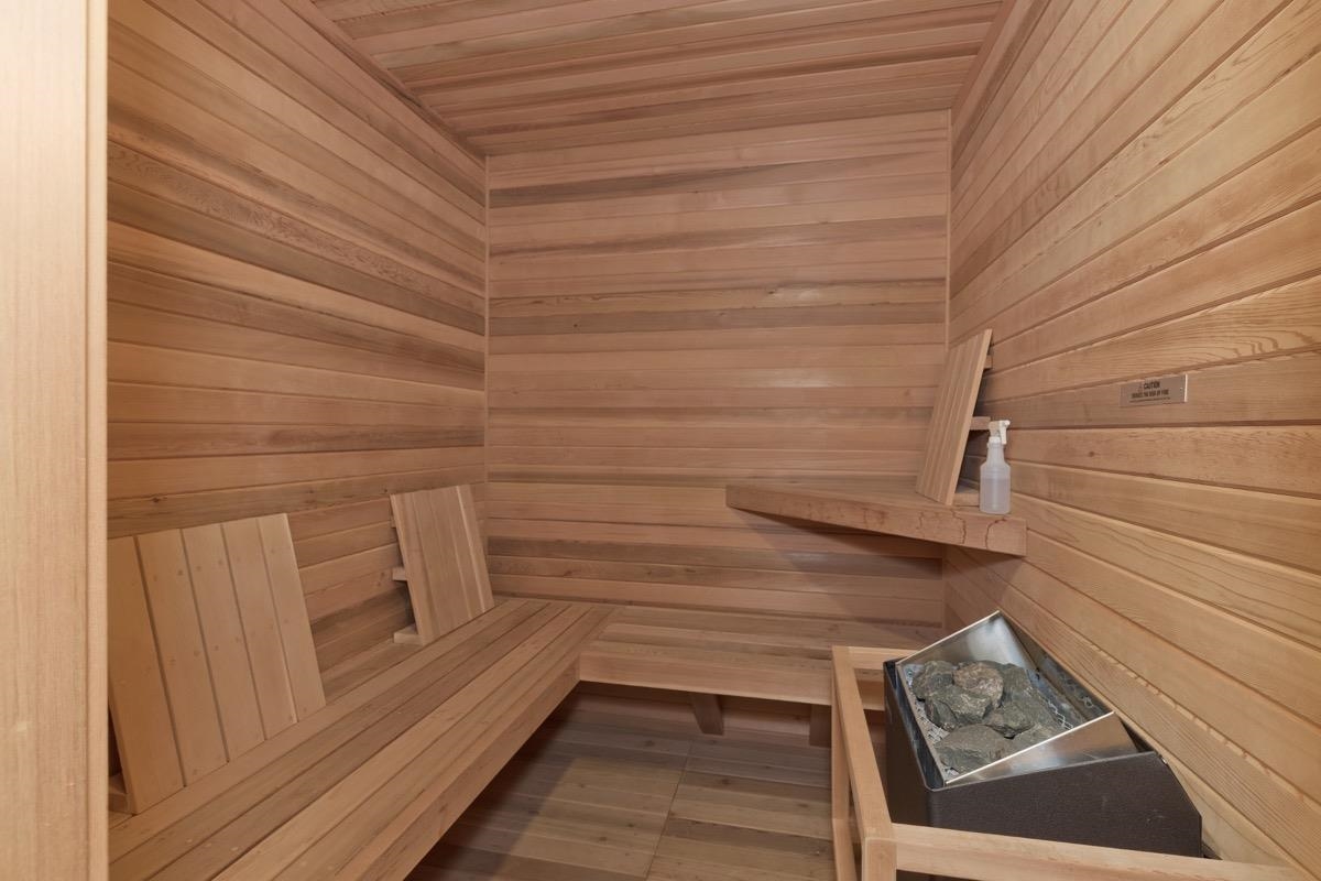 92 Garnet Street Mammoth Lakes, CA 93546 - Photo 43 of 50 Relaxing sauna with wooden ceiling and wooden walls