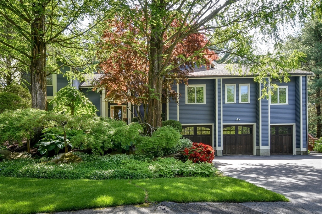60 Lantern Lane Needham, MA 02492 - Photo 36 of 36 front view of a house with a yard