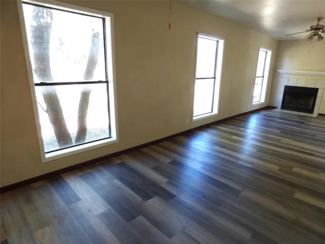 a view of livingroom with furniture and wooden floor