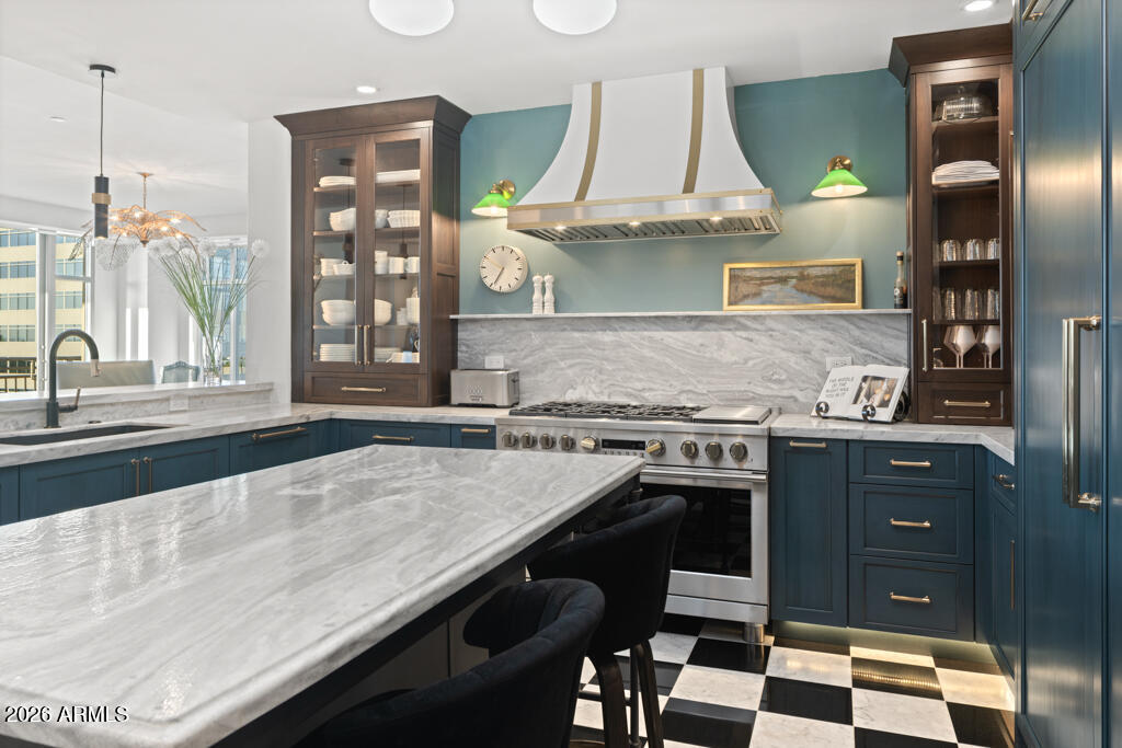 2211 East Camelback Road, Unit 902 Phoenix, AZ 85016 - Photo 11 of 47 Designer Kitchen Island