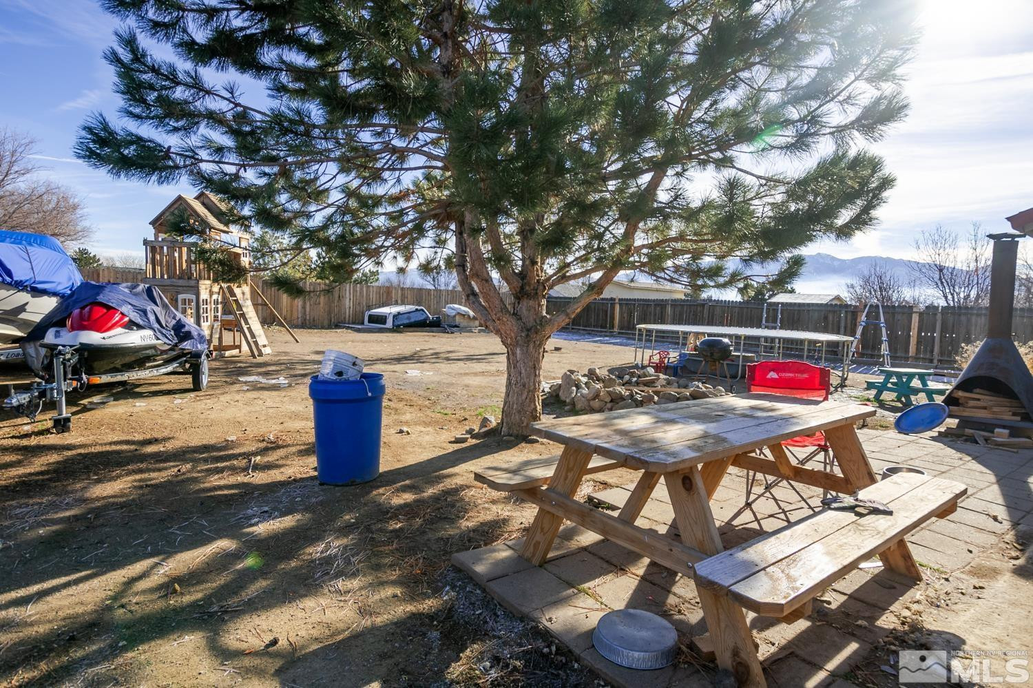 574 Yellow Jacket Road Dayton, NV 89403 - Photo 25 of 37 a view of city from terrace with seating space