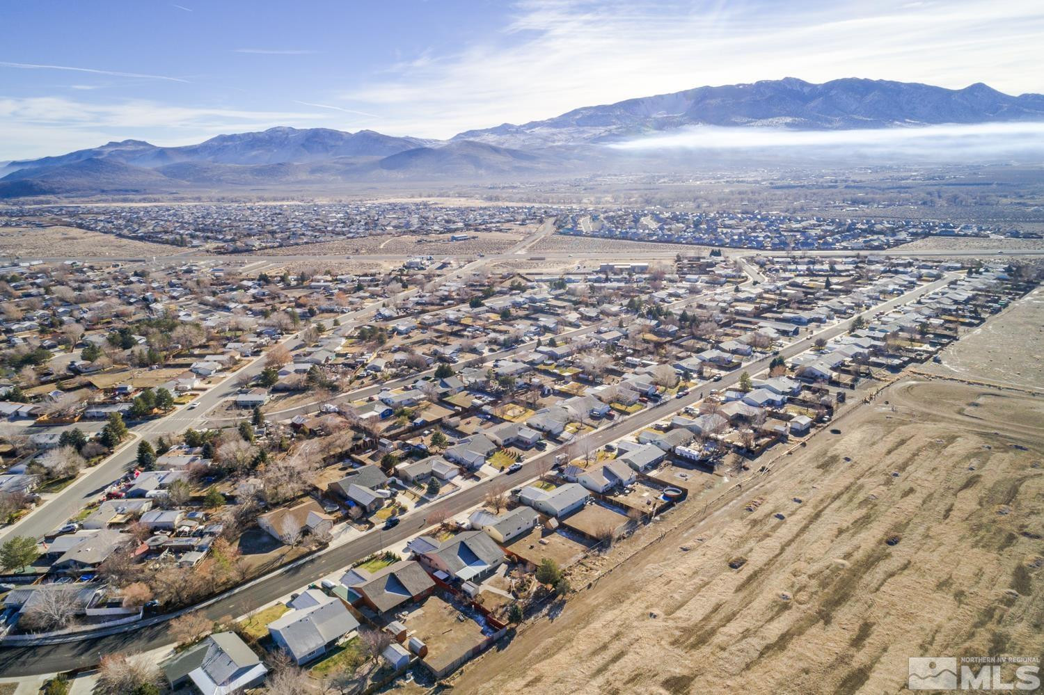 574 Yellow Jacket Road Dayton, NV 89403 - Photo 33 of 37 a view of city and mountain