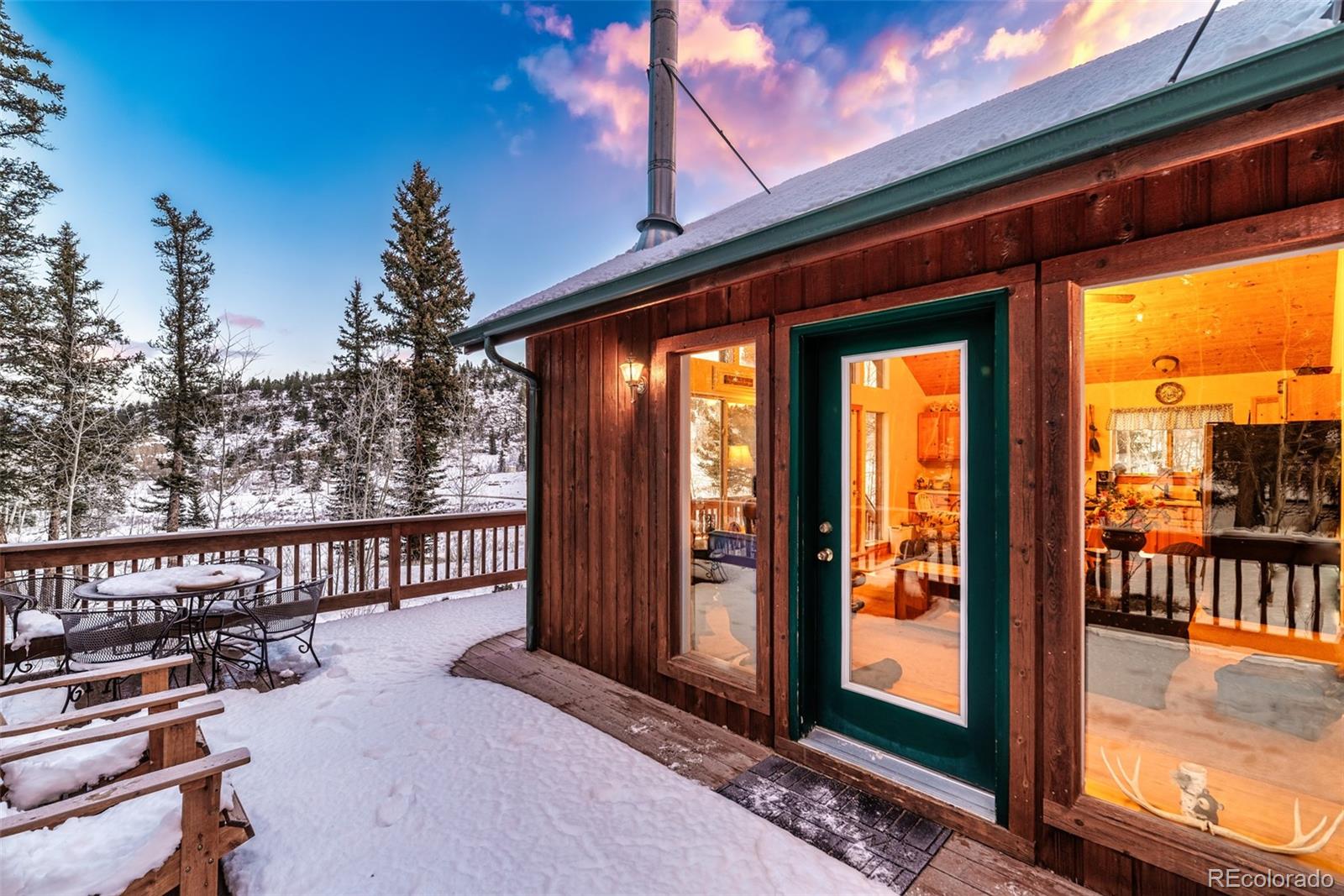 315 Haida Road Como, CO 80456 - Photo 43 of 50 a view of a balcony
