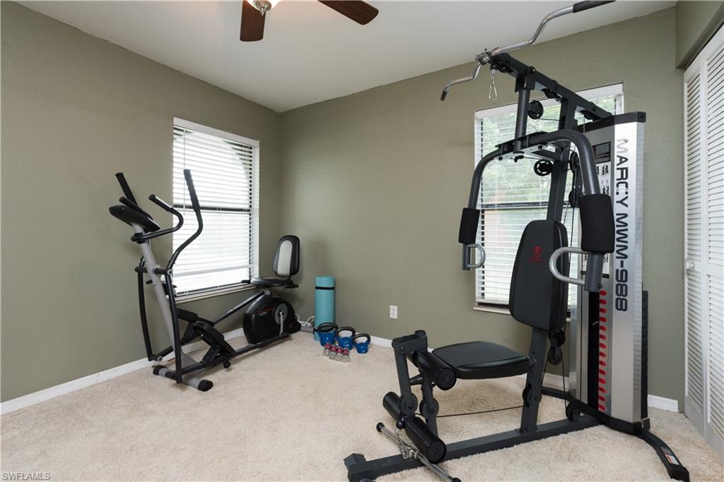 17401 Butler Road Fort Myers, FL 33967 - Photo 20 of 22 a view of a room with gym equipment