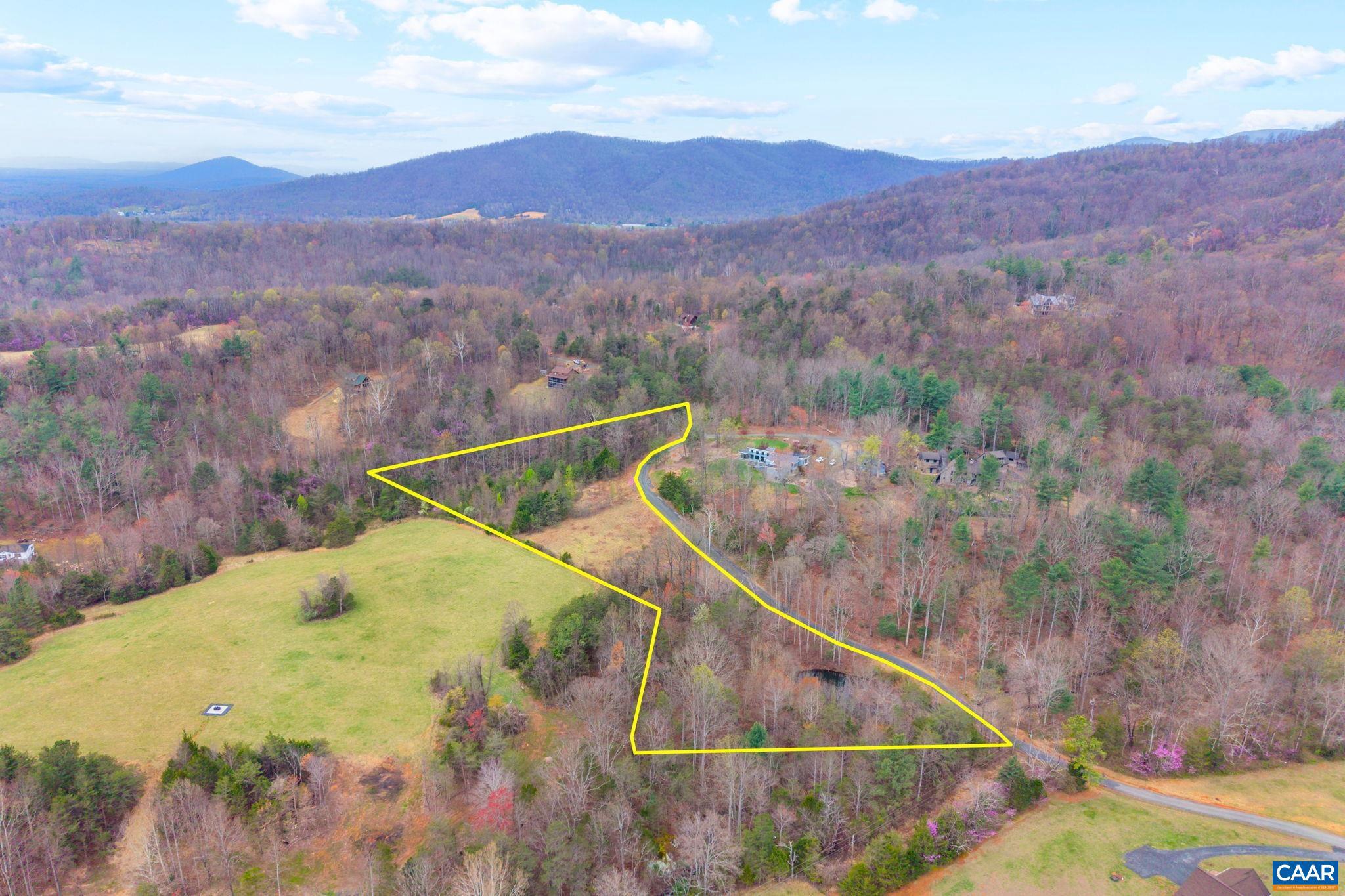 0 Hideaway Ridge Stanardsville, VA 22973 - Photo 18 of 33 a view of a mountain from a balcony