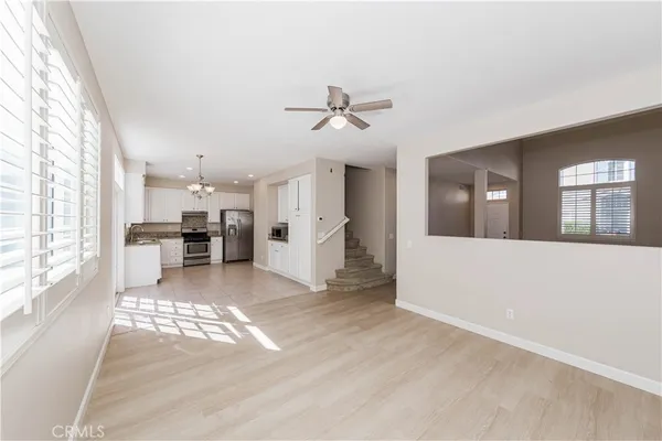 a view of a living room