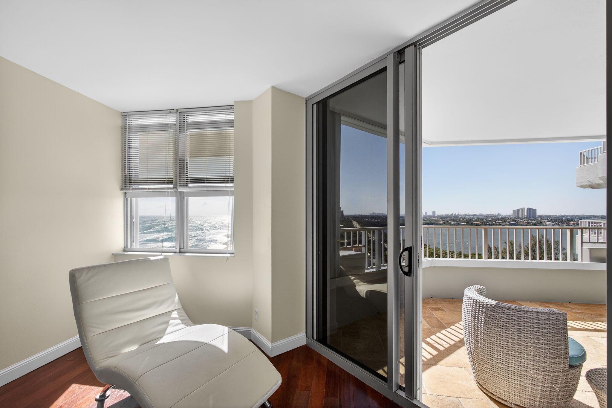 5200 North Ocean Drive, Unit 1004 Singer Island, FL 33404 - Photo 6 of 26 a living room with furniture and a window