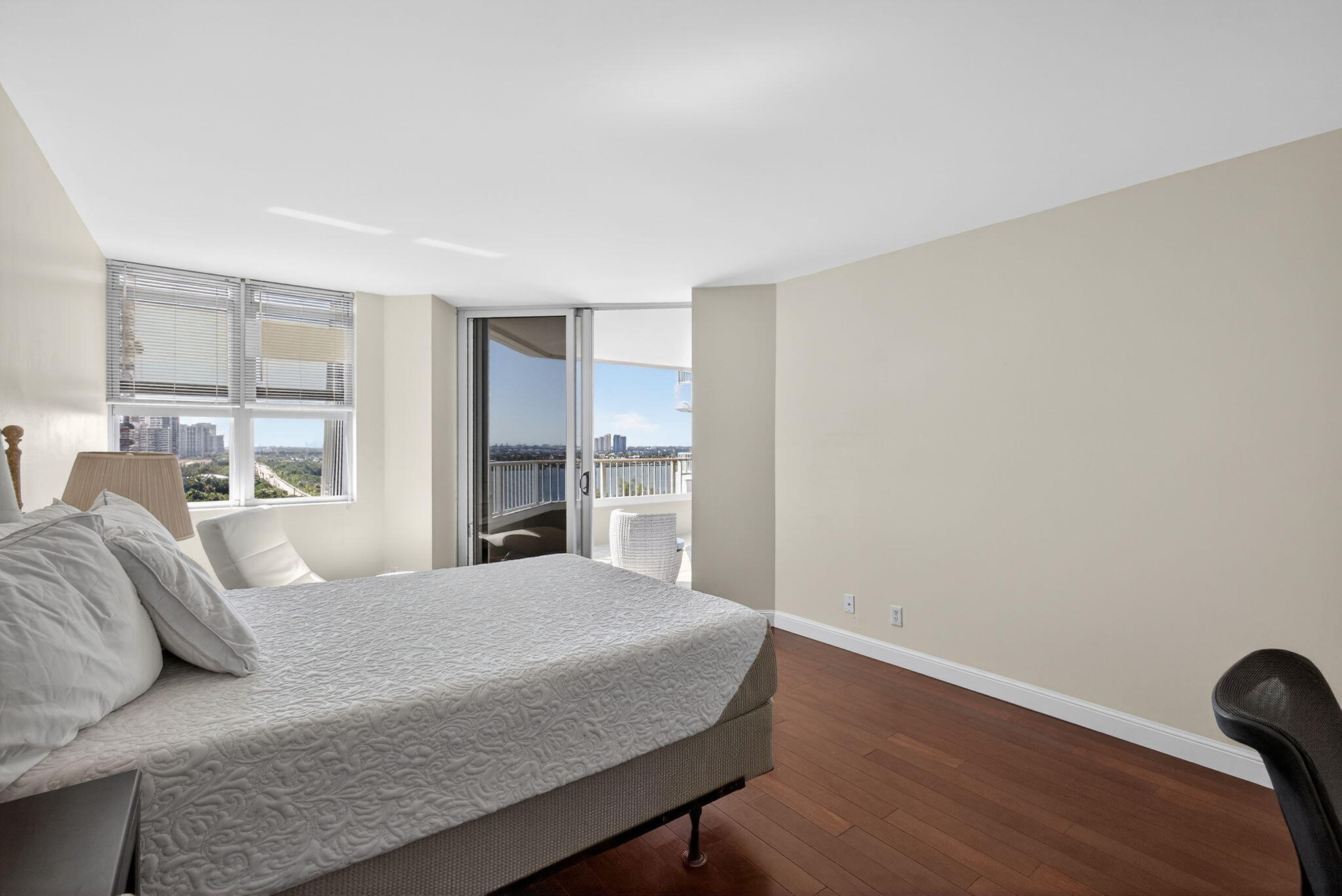 5200 North Ocean Drive, Unit 1004 Singer Island, FL 33404 - Photo 7 of 26 a living room with furniture and a kitchen