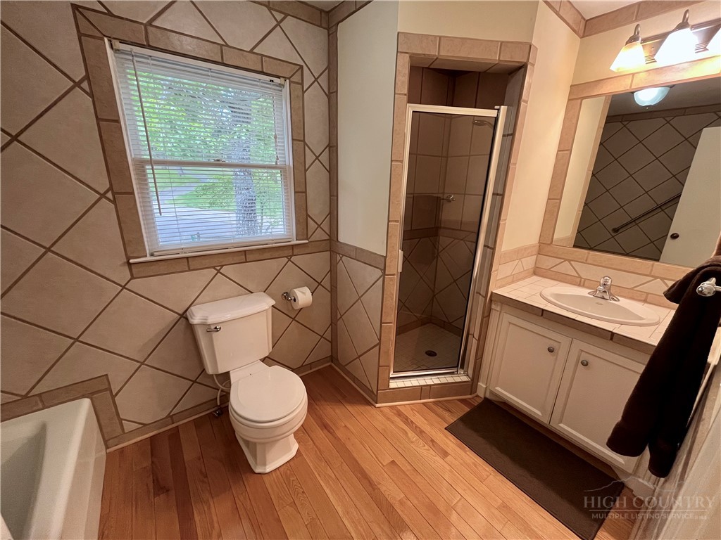 638 Ridge Road Glade Valley, NC 28627 - Photo 35 of 44 a bathroom with a toilet and a sink