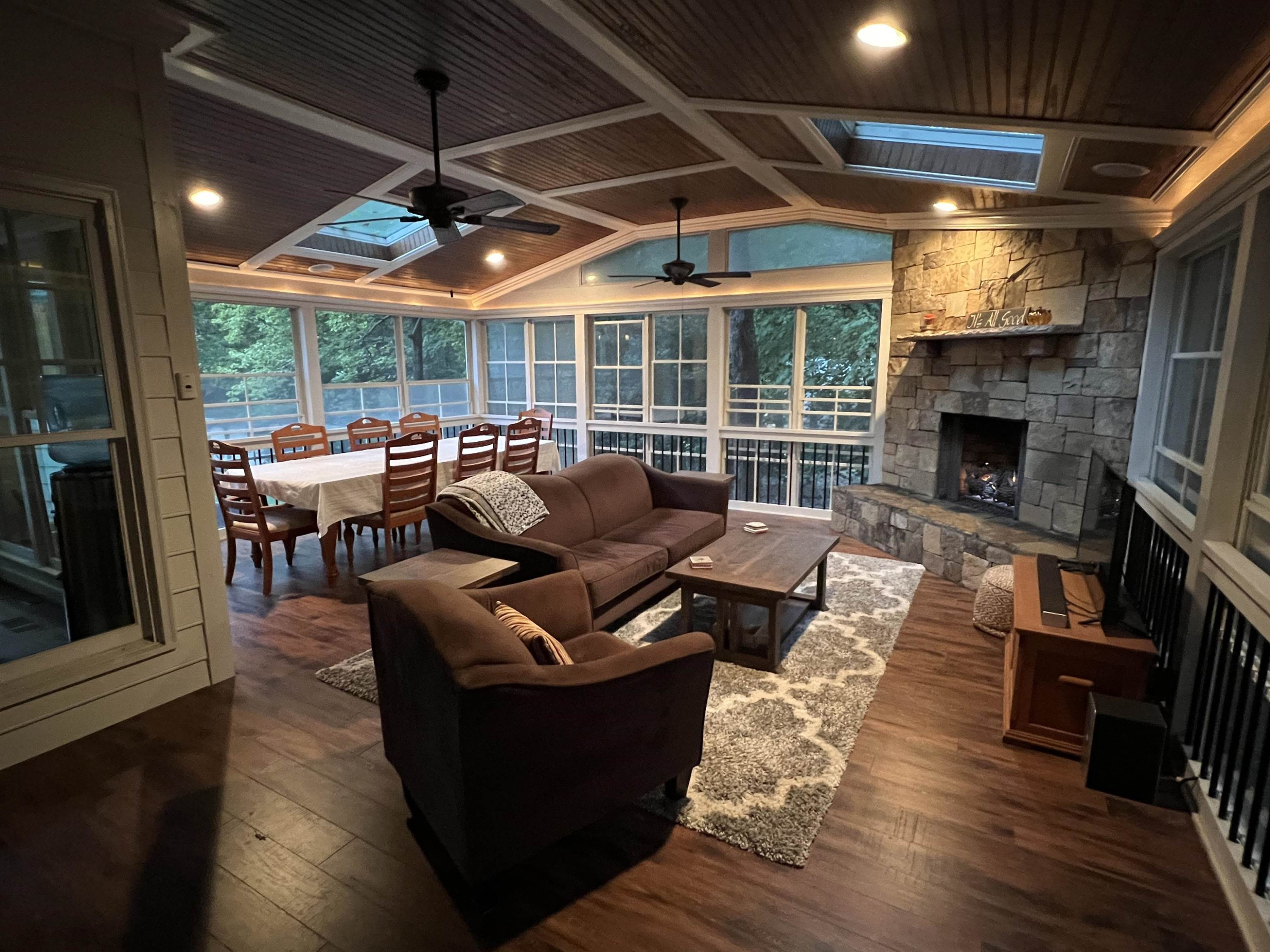 11605 Chipaway Court Raleigh, NC 27614 - Photo 3 of 6 HUGE all season porch!