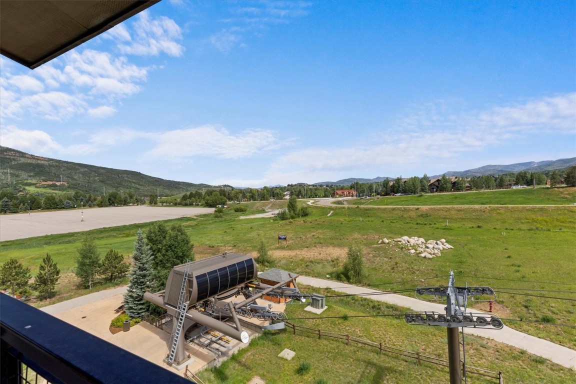 1175 Bangtail Way, Unit 5118 Steamboat Springs, CO 80487 - Photo 30 of 46 a view of a lake with a ocean view