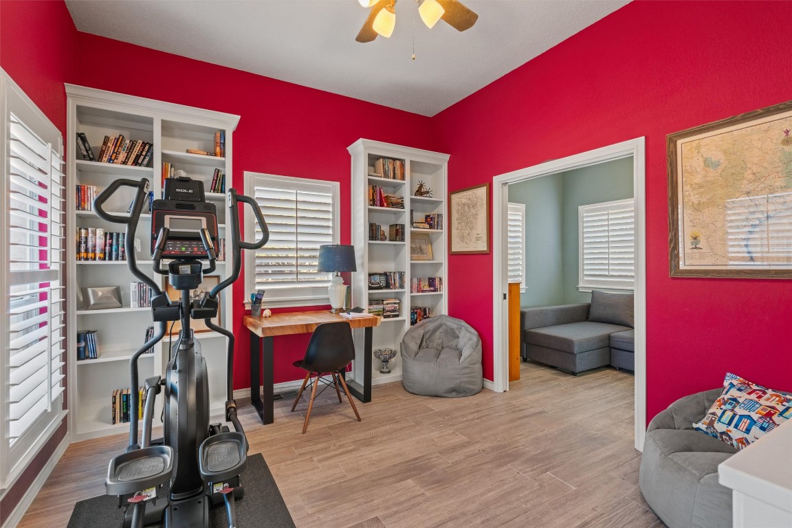 4401 Sunset Cliff Road Burnet, TX 78611 - Photo 17 of 40 a view of a livingroom with furniture and windows