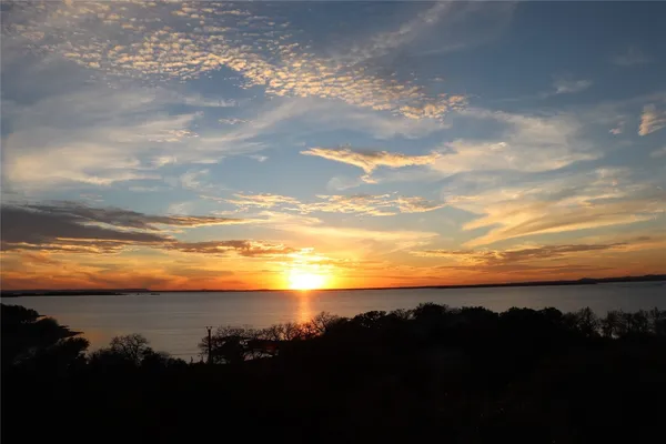 a view of lake and mountain