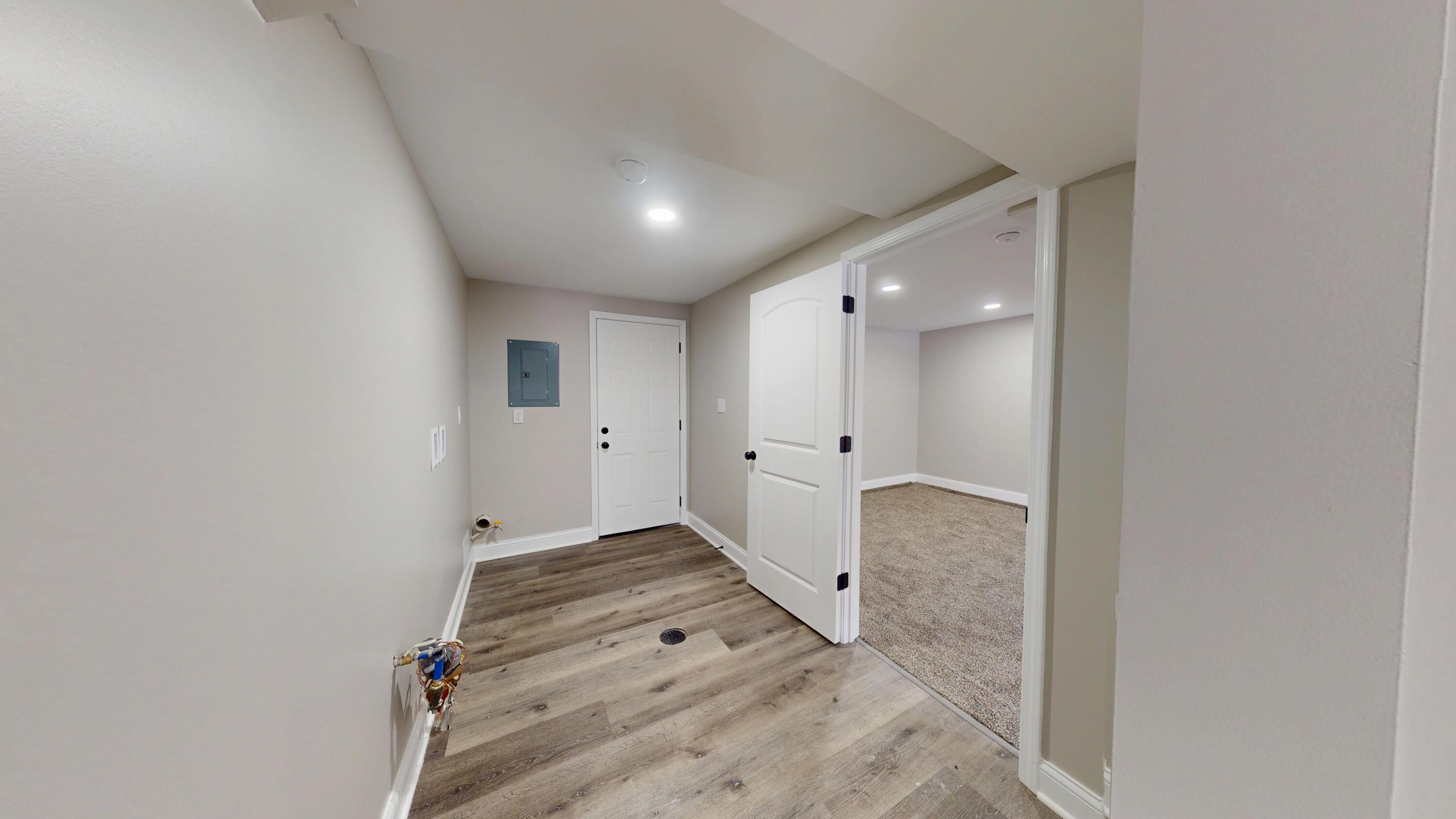 1528 Hanley Street Gary, IN 46406 - Photo 12 of 44 wooden floor in an empty room