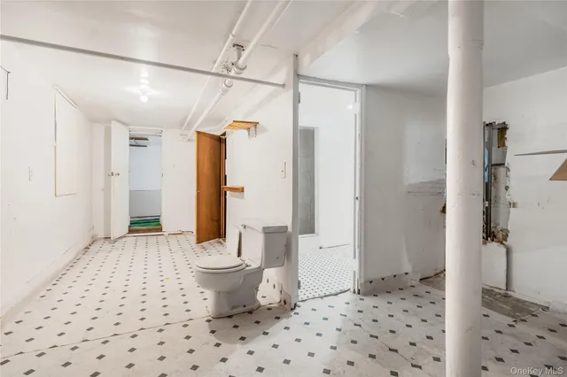 a bathroom with a sink and a shower