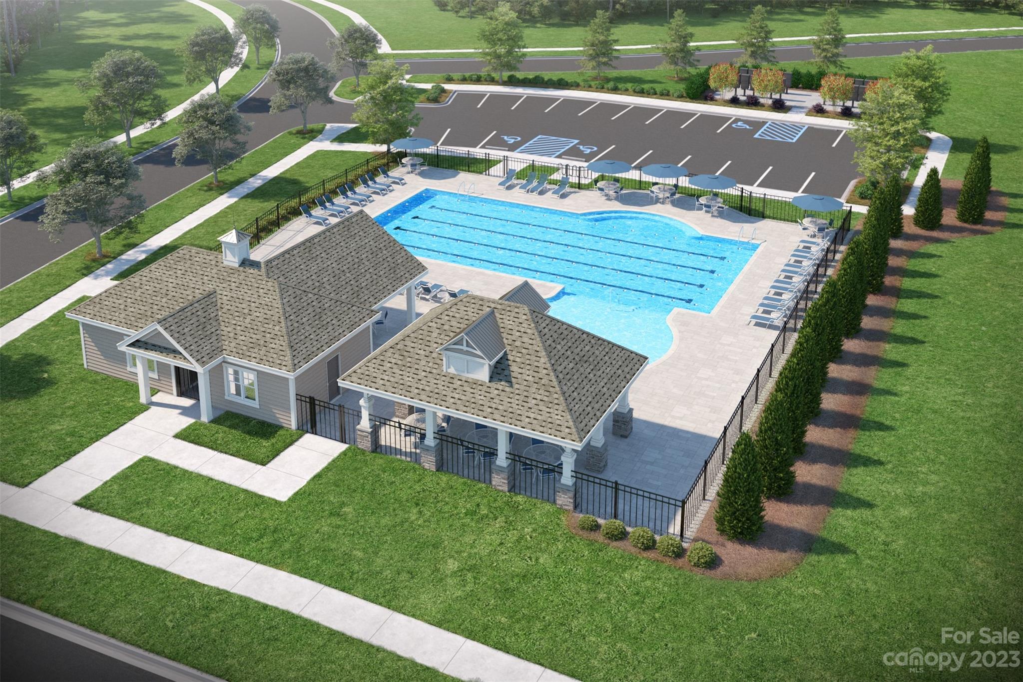 604 High Hl Drive, Unit 151 Monroe, NC 28110 - Photo 4 of 7 a view of a house with a yard