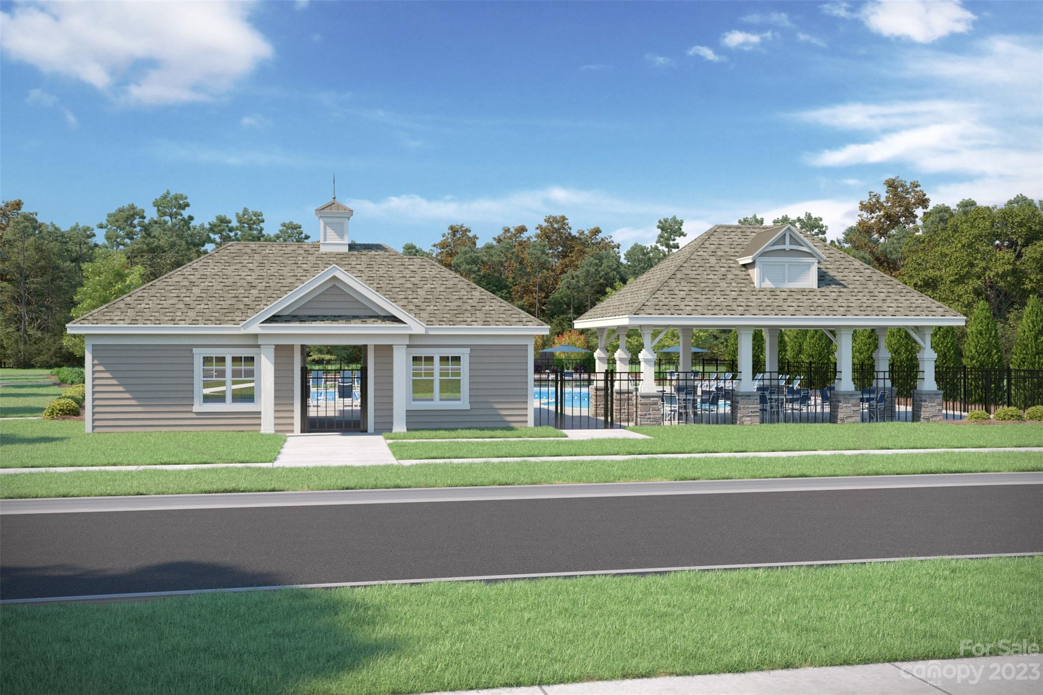 604 High Hl Drive, Unit 151 Monroe, NC 28110 - Photo 5 of 7 a front view of a house with a yard