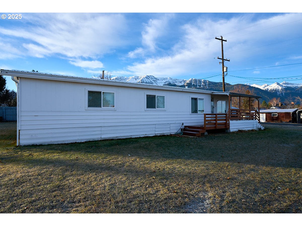 502 South East Street Joseph, OR 97846 - Photo 17 of 21 a view of a house with a yard