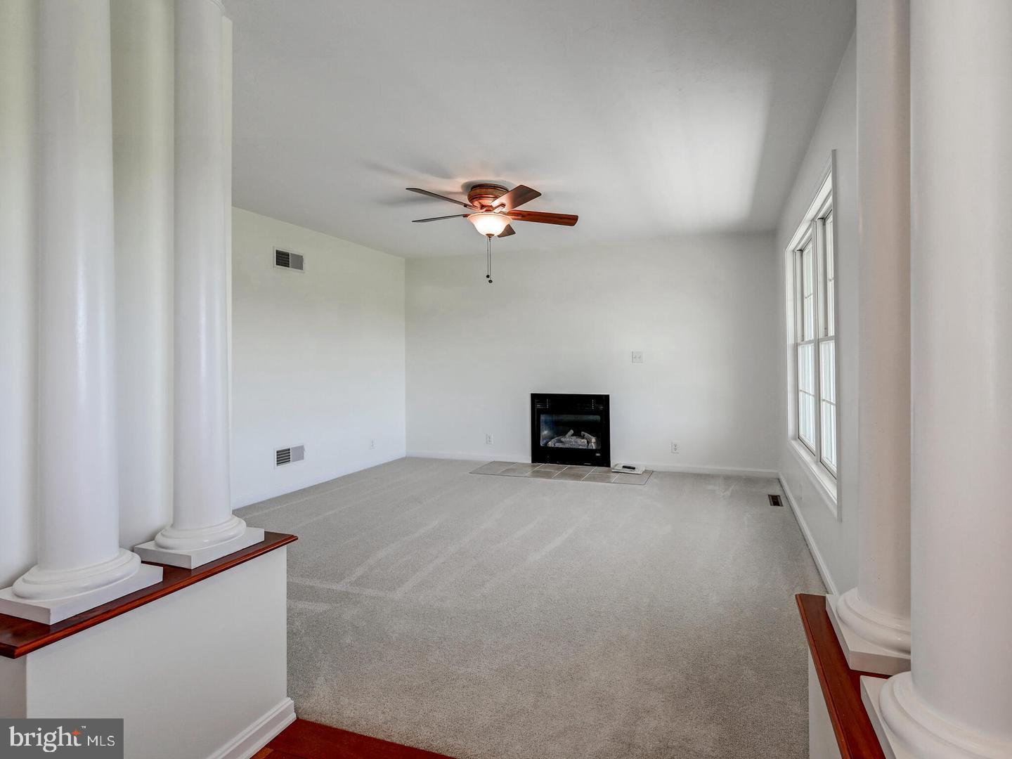 1486 Gun Club Road York Springs, PA 17372 - Photo 13 of 43 Furniture removed-Front Living Room w GasFireplace