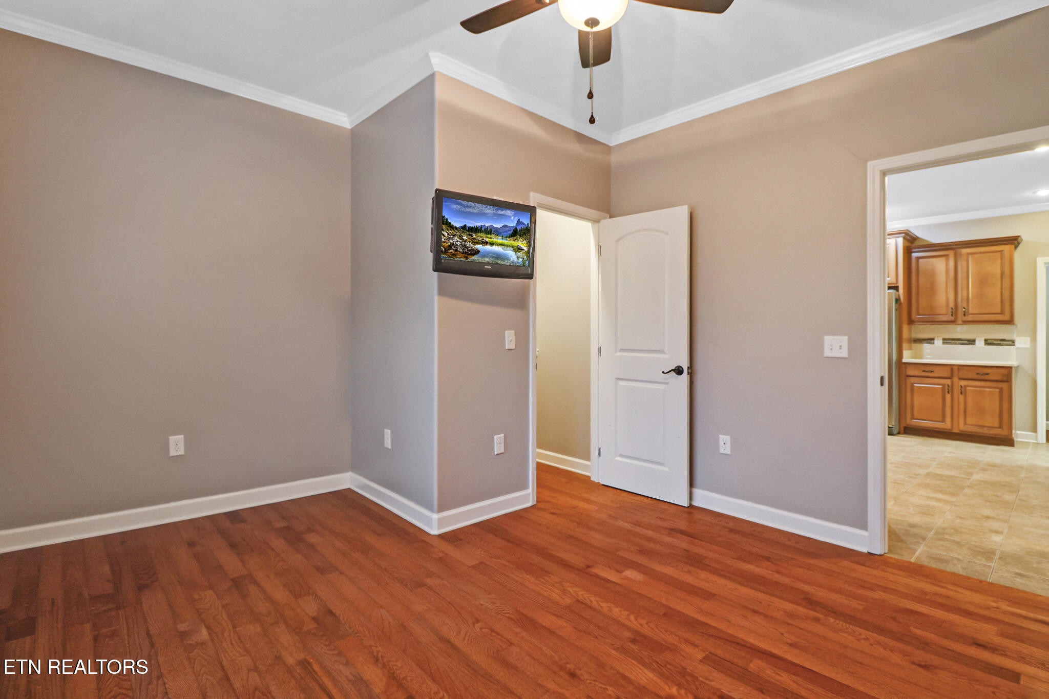 5424 Wilder Road Grimsley, TN 38565 - Photo 12 of 59 wooden floor in an empty room with a window