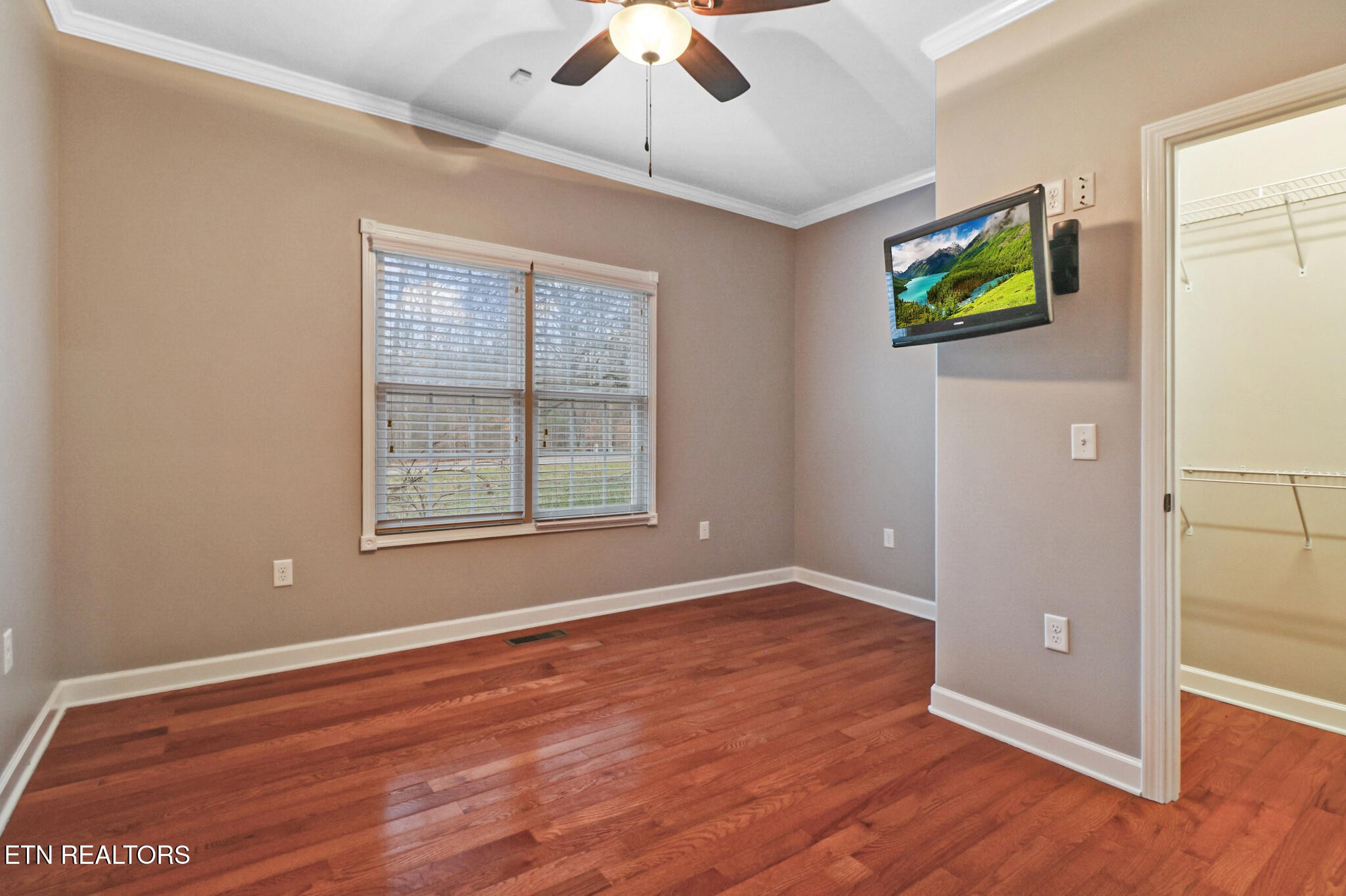 5424 Wilder Road Grimsley, TN 38565 - Photo 42 of 59 wooden floor in an empty room with a window