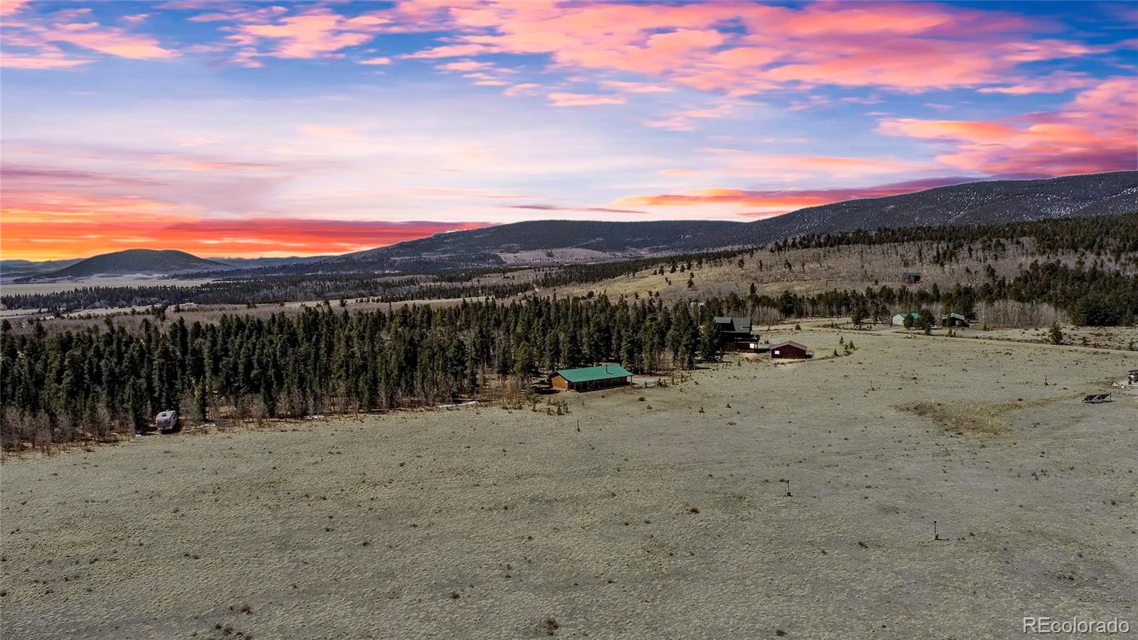 Thurber Fairplay, CO 80440 - Photo 34 of 42 a view of a town with mountains in the background