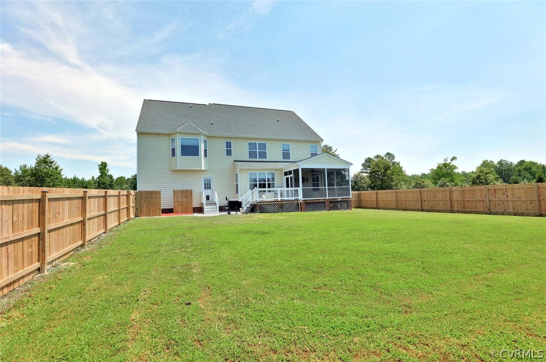 8910 Beaver Bridge Road Moseley, VA 23120 - Photo 39 of 44 a house view with a garden space