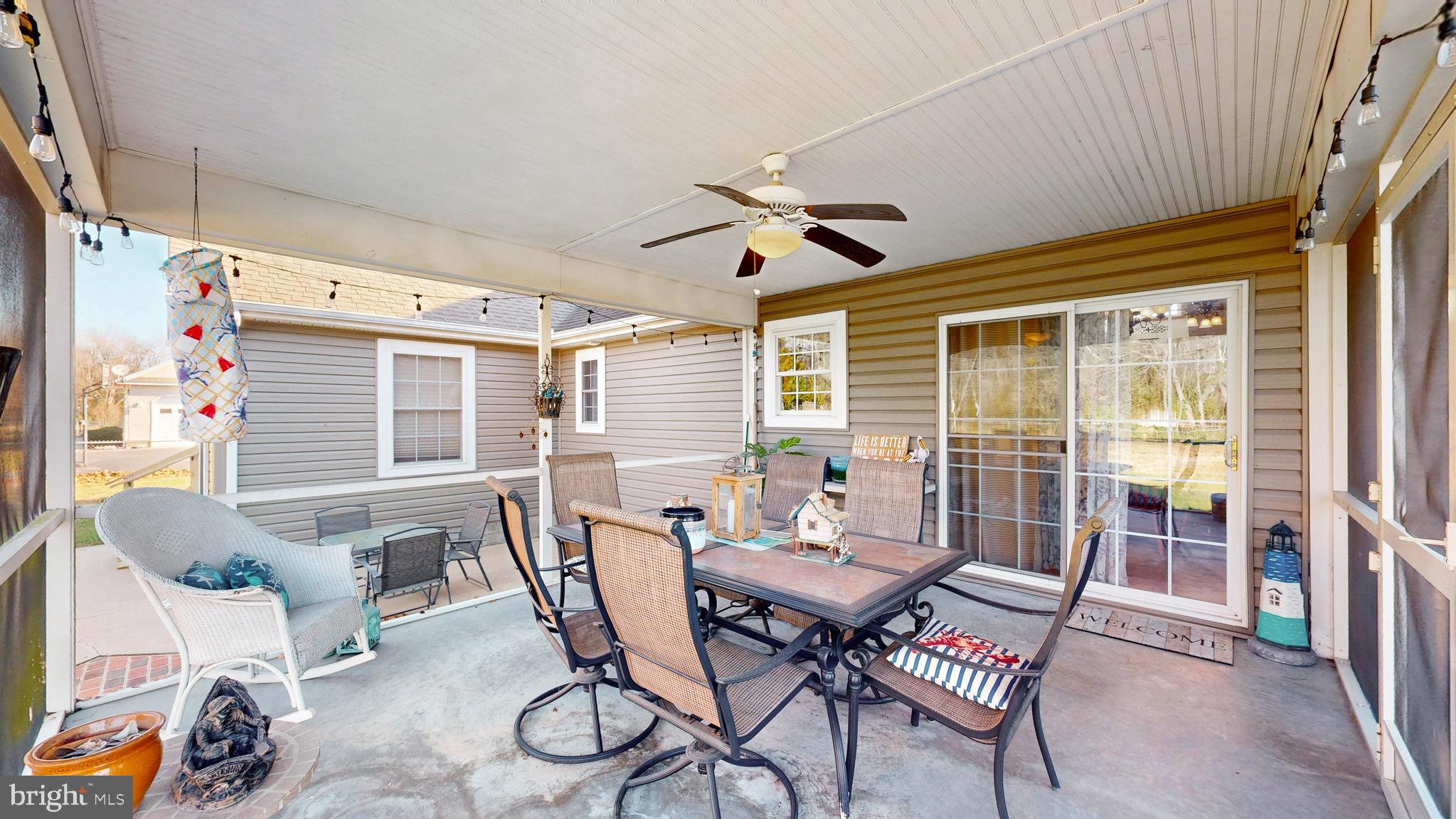 11872 Shawnee Road Greenwood, DE 19950 - Photo 51 of 55 a view of a dining room with furniture window and outside view