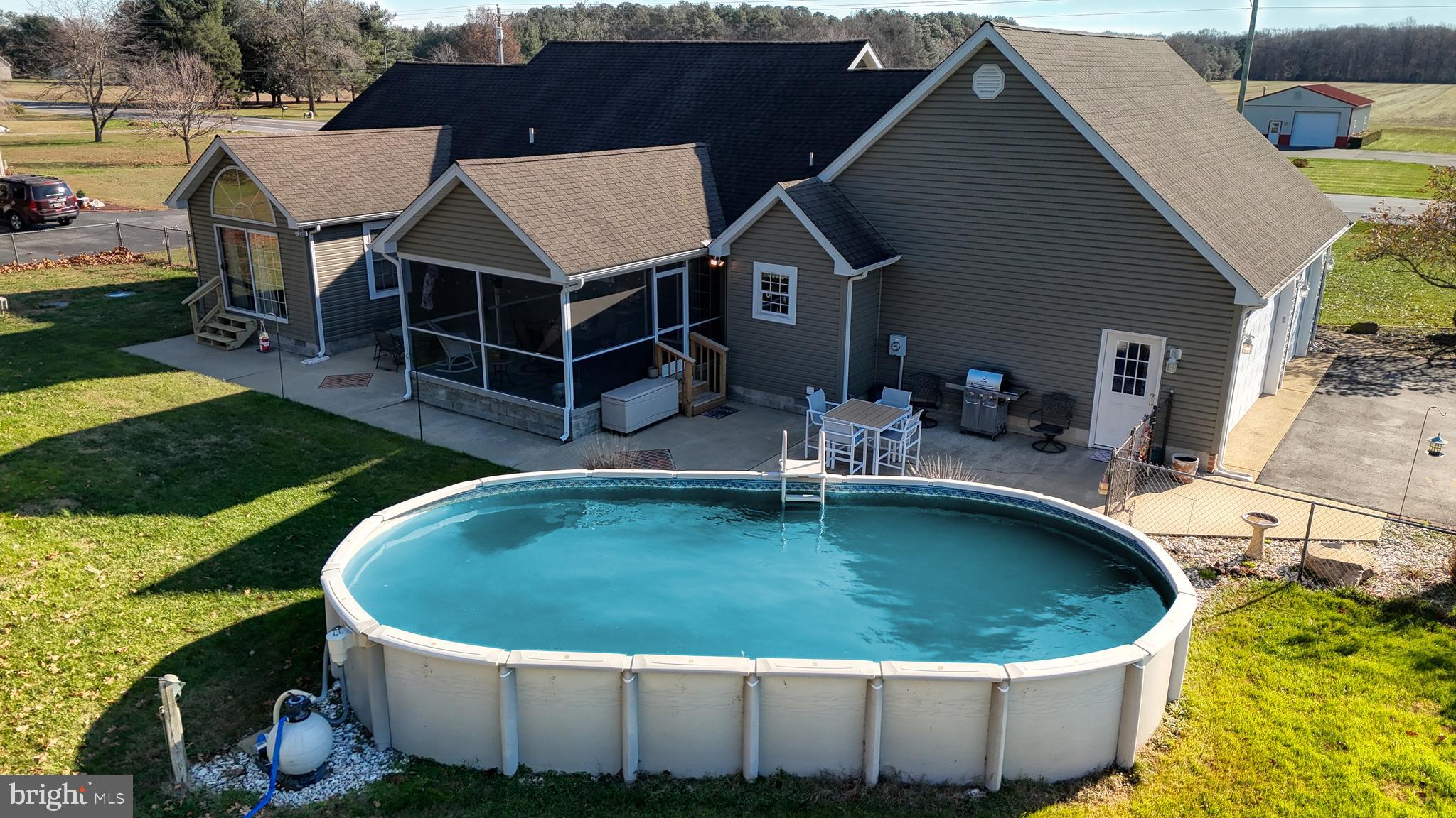11872 Shawnee Road Greenwood, DE 19950 - Photo 7 of 55 a view of a house with pool yard and outdoor seating