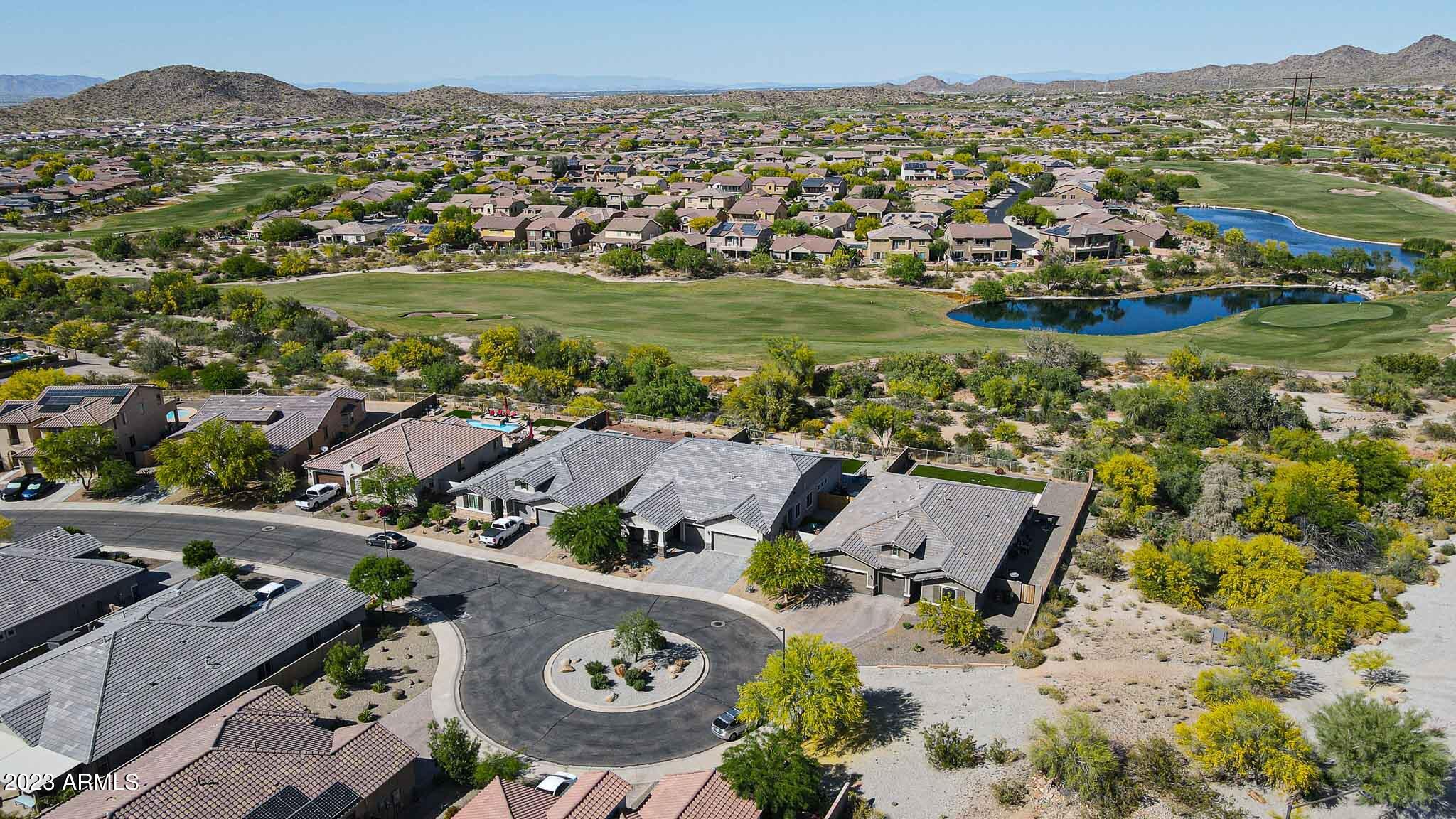 18248 West Verdin Road Goodyear, AZ 85338 - Photo 3 of 81 Golf Course Lot! Hole #5