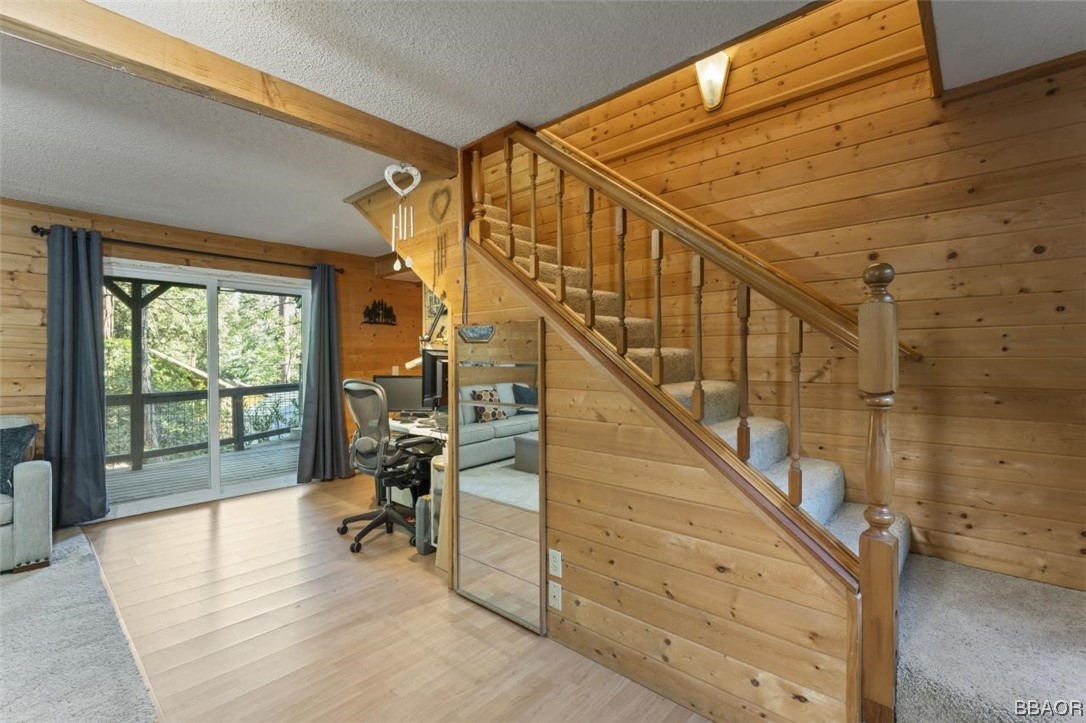 623 Highway 138 Crestline, CA 92325 - Photo 16 of 24 a view of entryway and hall with wooden floor
