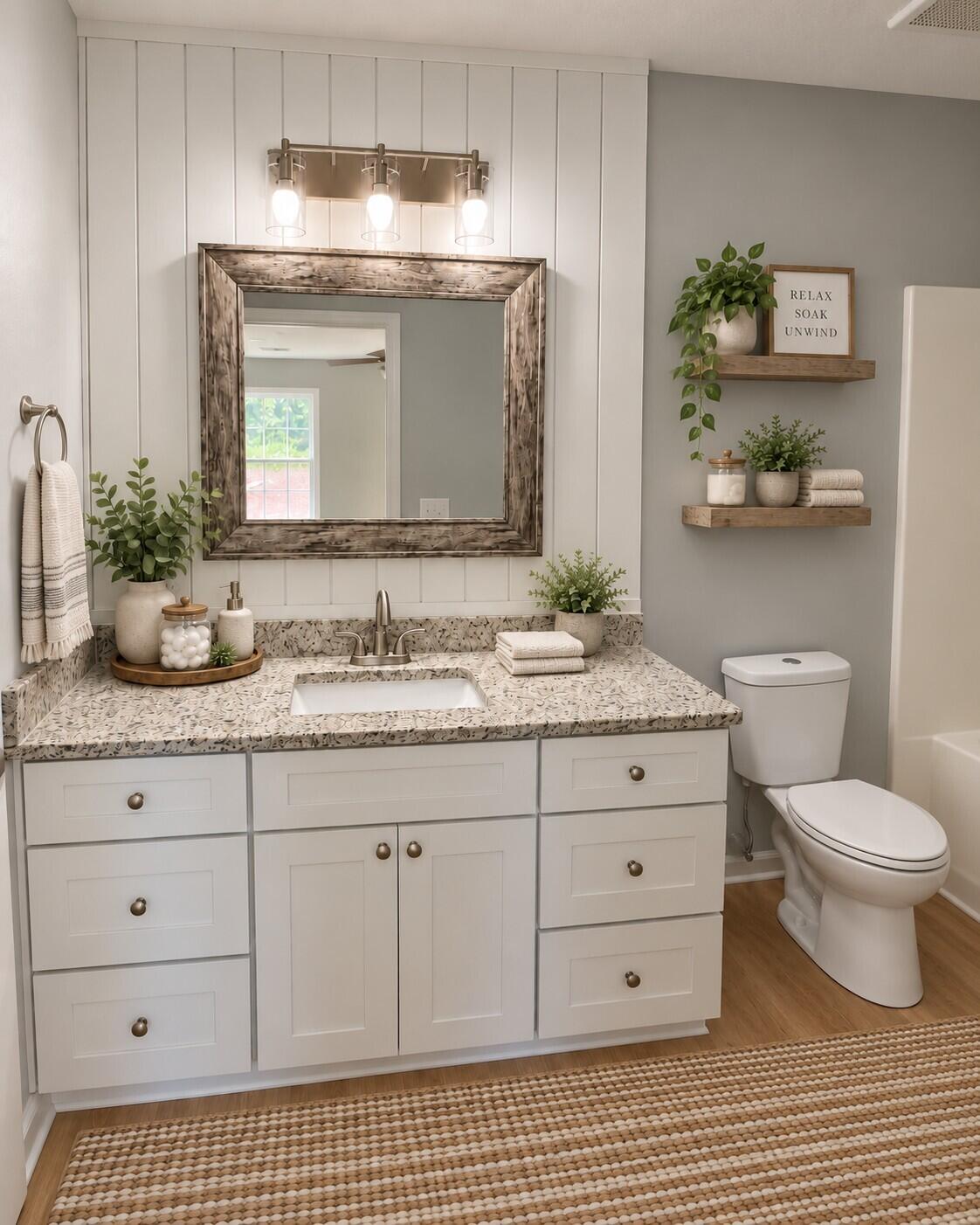 4308 Red Lane Road Dalzell, SC 29040 - Photo 30 of 33 Primary Bath staged