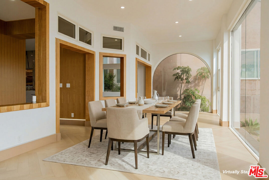 147 Napoleon Street Playa del Rey, CA 90293 - Photo 7 of 33 a view of a dining room with furniture window and wooden floor