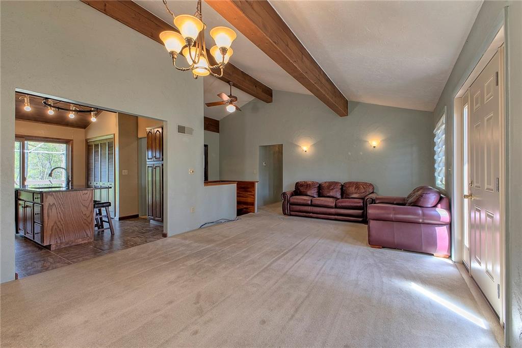 4462 Rte 286 Highway East Indiana, PA 15701 - Photo 7 of 46 a spacious bedroom with a bed and ceiling fan