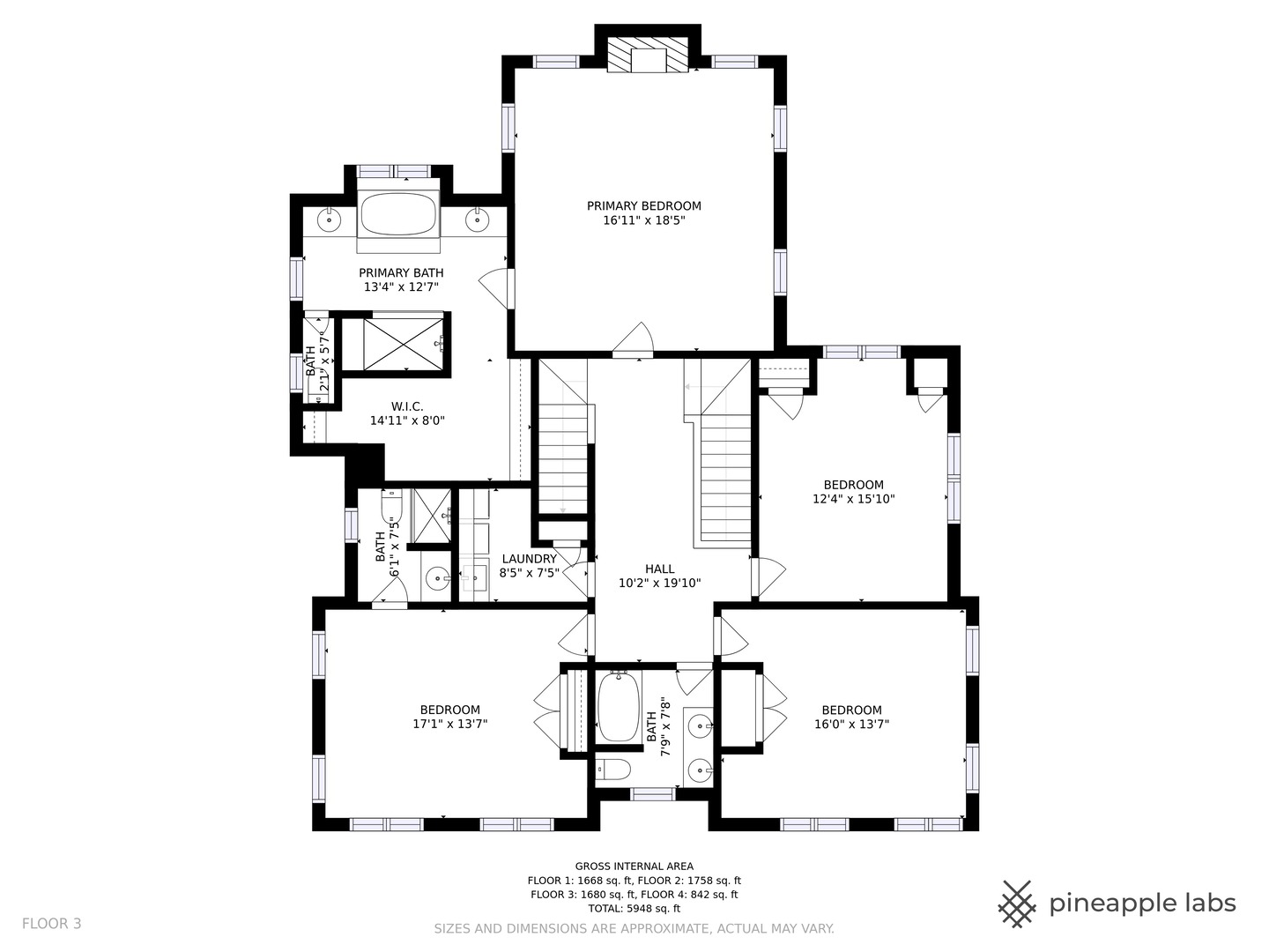 594 Willow Road Winnetka, IL 60093 - Photo 38 of 41 a picture of a wall with a white wall and white walls