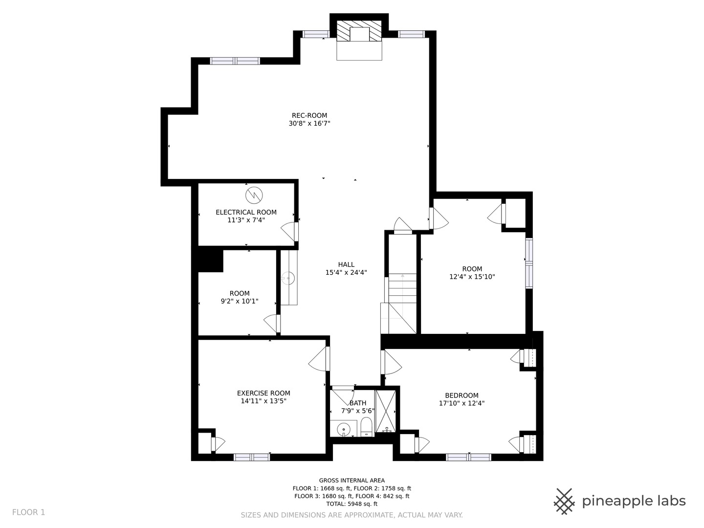 594 Willow Road Winnetka, IL 60093 - Photo 40 of 41 a picture of a floor plan