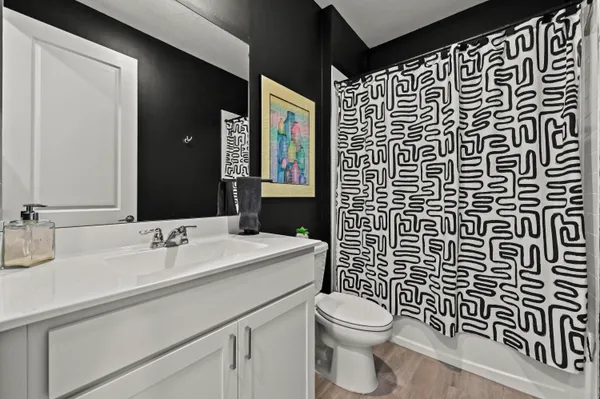 a bathroom with a sink and a toilet