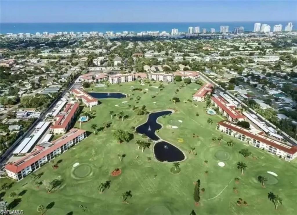 5 High Point Circle West, Unit 212 Naples, FL 34103 - Photo 26 of 26 Aerial of High Point Country Club